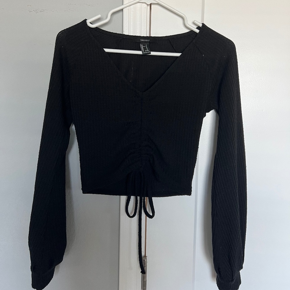 Solid Black Long Sleeve